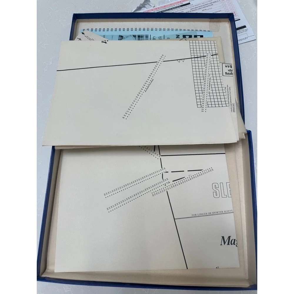 Vintage 1974 Designing with Dusan‎ Magic-Fit Master Pattern Sewing Kit AFI